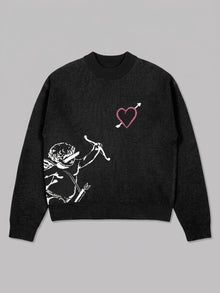 Lerma Men's Cupid Jacquard Knit Sweater