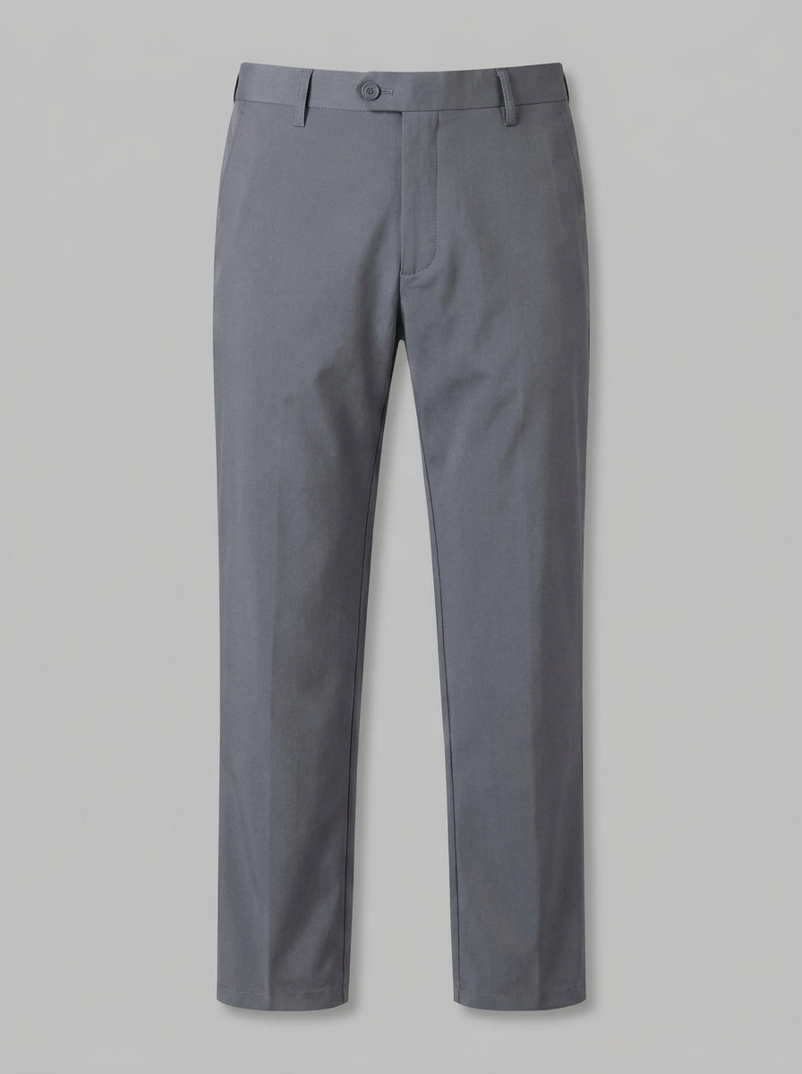 Lucca Men's Stretch Pocketed Trousers — gray — packshot