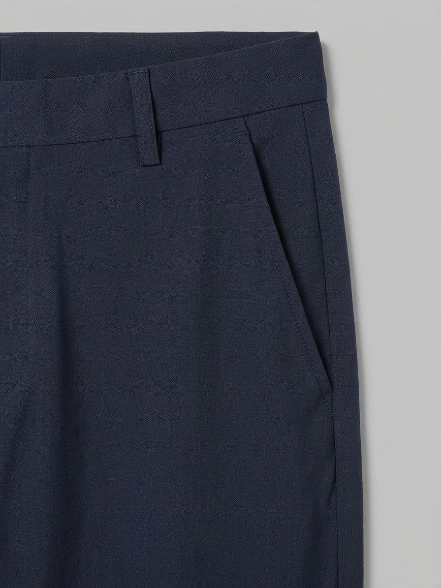 Lucca Men's Stretch Pocketed Trousers — navyblue — detail-2