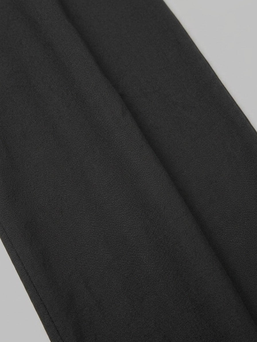 Lucca Men's Wide-Leg Pants — black — detail