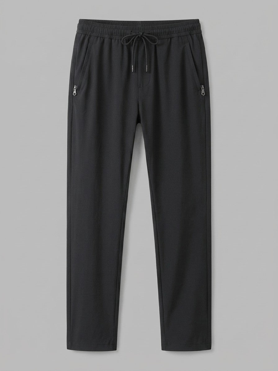 Marin Men's Drawstring Pants — black — packshot