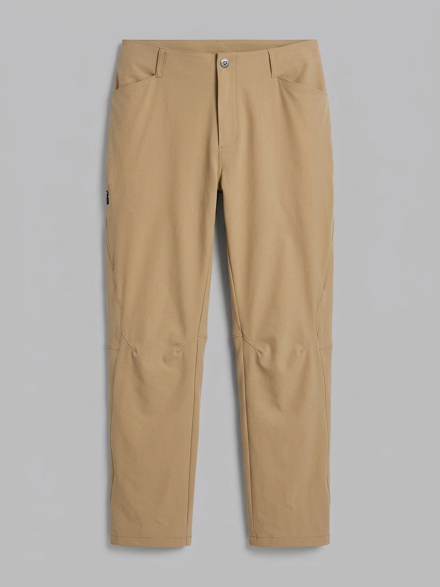 Mateo Men's Stretch Pocketed Trousers — beige — packshot