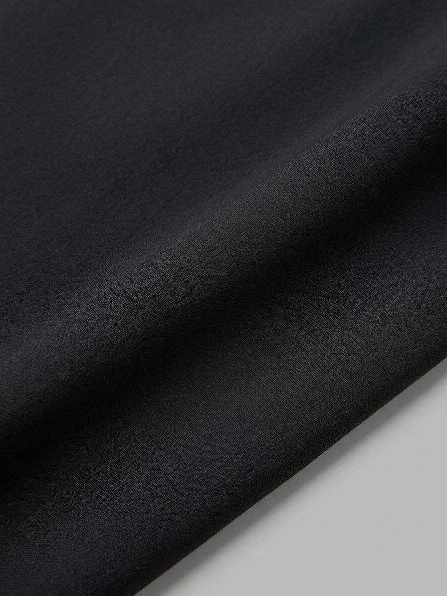Mateo Men's Stretch Pocketed Trousers — black — detail