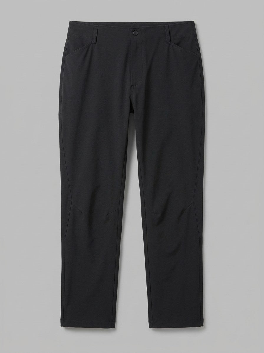 Mateo Men's Stretch Pocketed Trousers — black — packshot