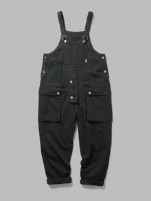 Montebelluna Men's Cargo-Pocket Bib Overalls