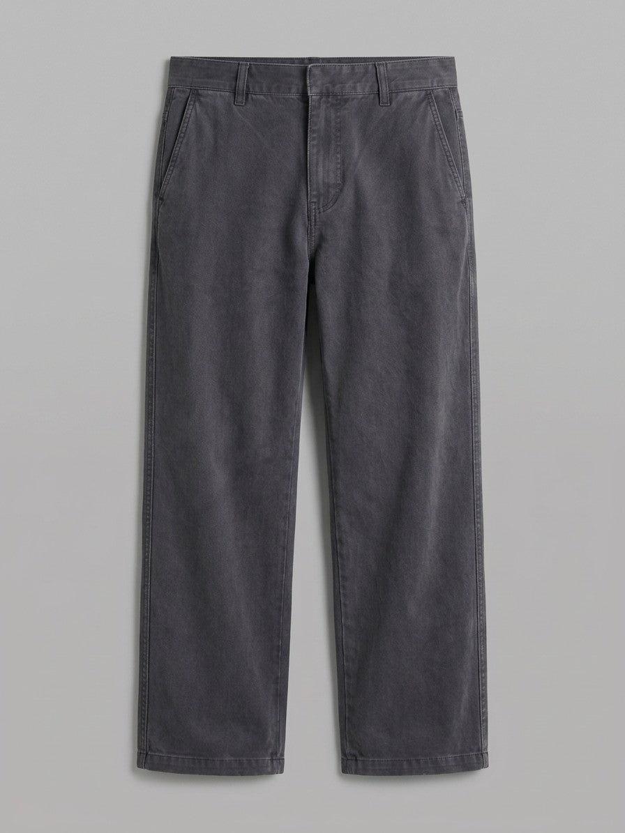 Monterey Men's Cotton Utility Trousers — charcoalgray — packshot