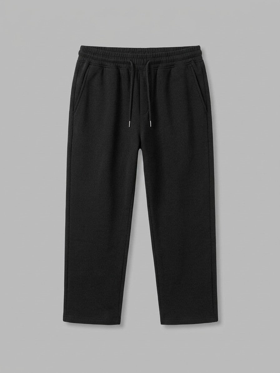 Mortara Men's Half-Zip Hoodie Tracksuit Set — blackbottom — packshot