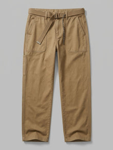 Oderzo Men's Webbing-Belt Utility Pants