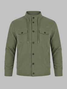 Piacenza Men's Corduroy Button-Down Jacket
