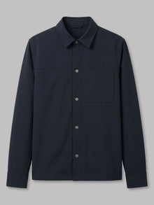 Otranto Men's Snap-Front Overshirt Jacket