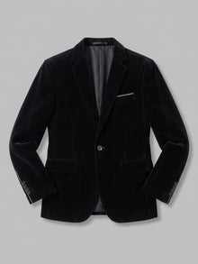 Pennabilli Men's Contrast-Trim Velvet Blazer