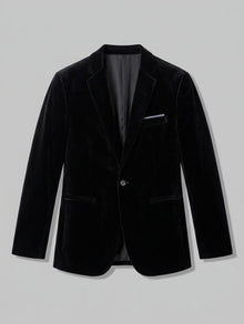 Pescasseroli Men's Slant-Pocket Velvet Blazer