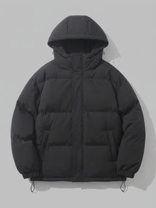 Pescina Men's Hooded Quilted Puffer Jacket