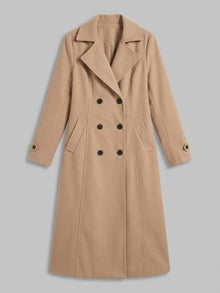 Pietrasanta Women's Double-Breasted Longline Coat