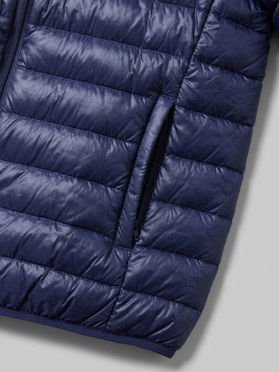 Pisticci Men's Lightweight Stand-Collar Puffer Jacket — navy — detail-2