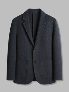Pistoia Men's Wool-Blend Check Blazer