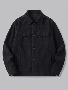 Pomposa Men's Corduroy Trucker Jacket