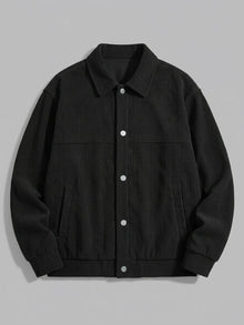 Pontremoli Men's Corduroy Snap-Front Jacket