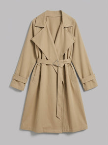 Ripatransone Women's Belted Wrap Trench Coat