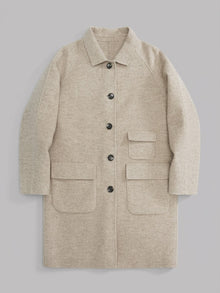 Sambuca Men's Double-Faced Wool Raglan Overcoat