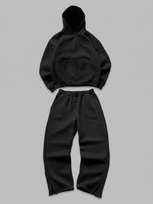 Saronno Men's Cropped Zip Hoodie & Jogger Set