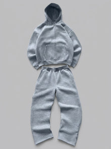 Saronno Men's Cropped Zip Hoodie & Jogger Set