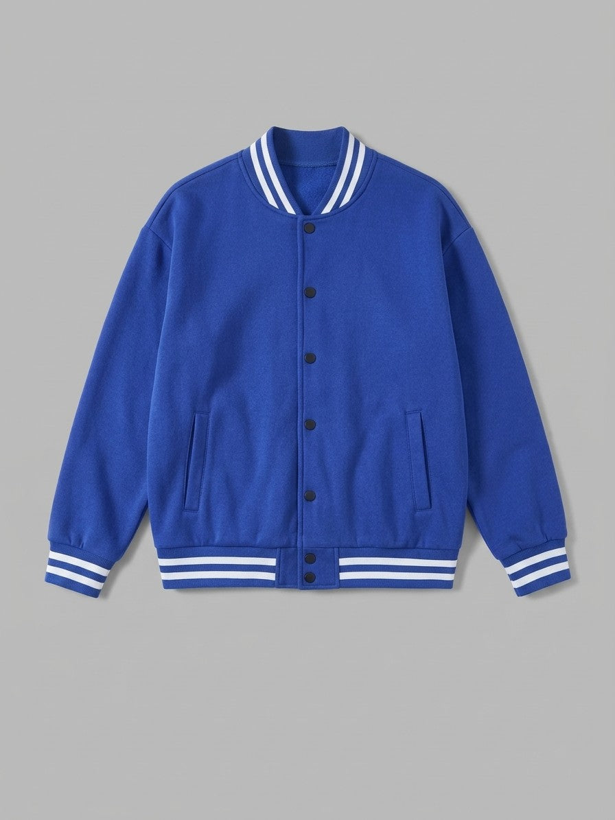 Schio Men's Varsity Jacket & Cargo Jogger Set — royalbluetop — packshot