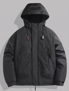 Sermoneta Men's Hooded Padded Parka