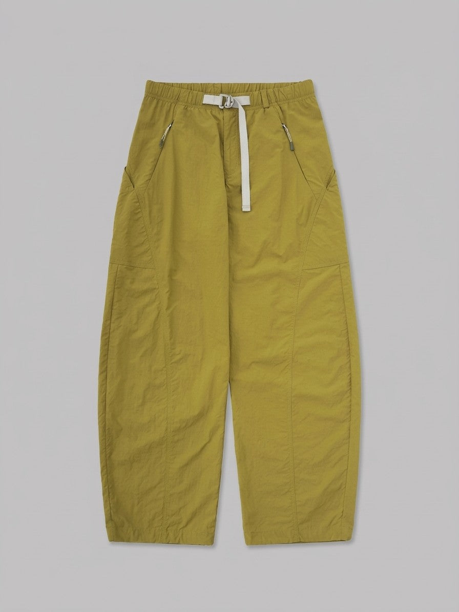 Sezze Men's Curved Barrel-Leg Cargo Pants — moss — packshot