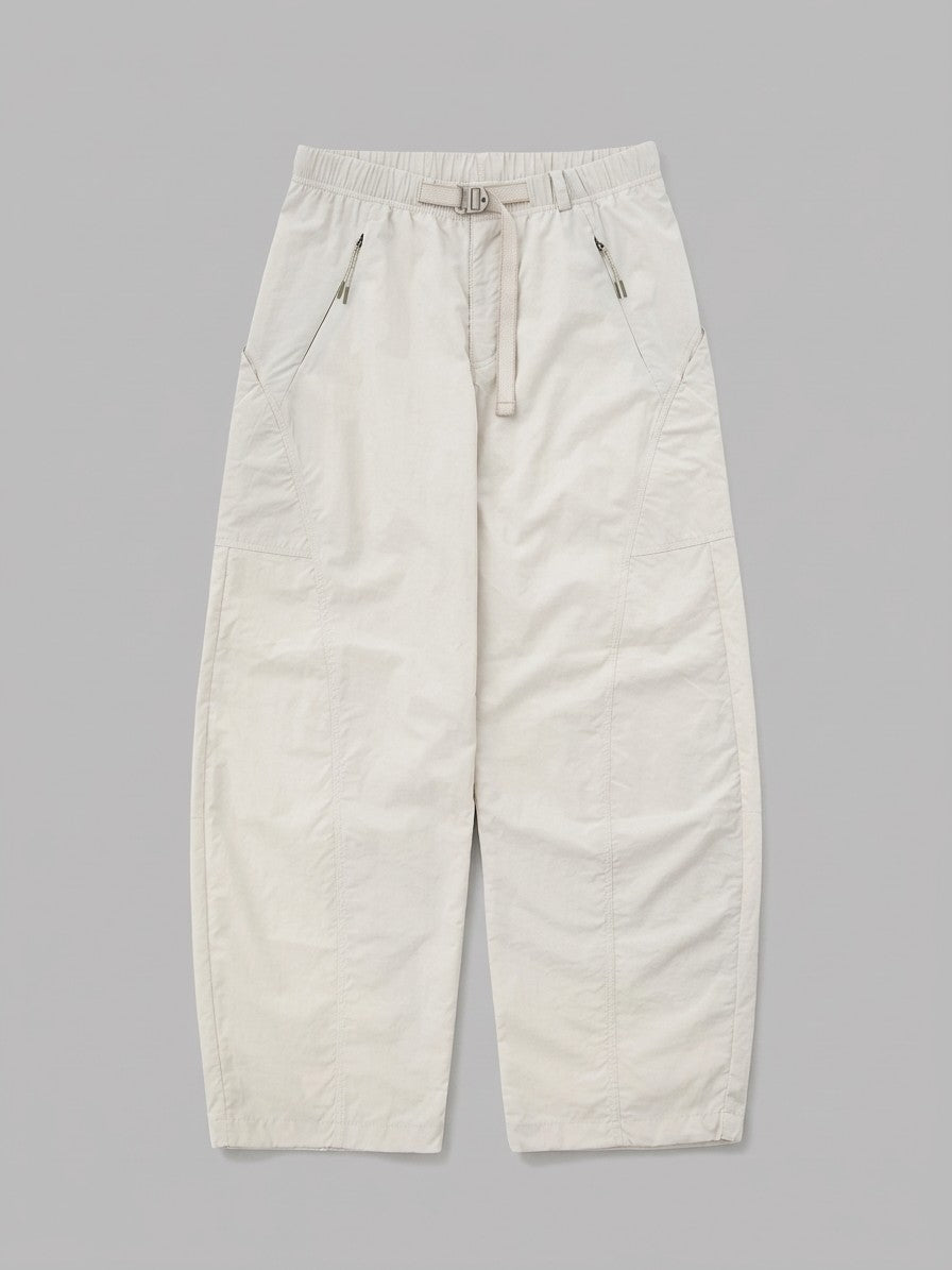 Sezze Men's Curved Barrel-Leg Cargo Pants — offwhite — packshot