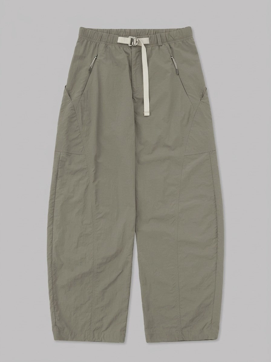 Sezze Men's Curved Barrel-Leg Cargo Pants — stonegrey — packshot