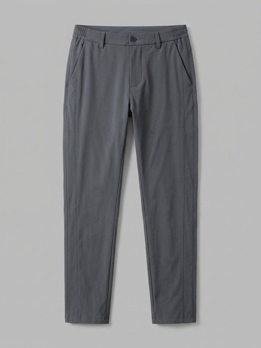 Soren Men's Pocketed Tapered Trousers — darkgray — packshot