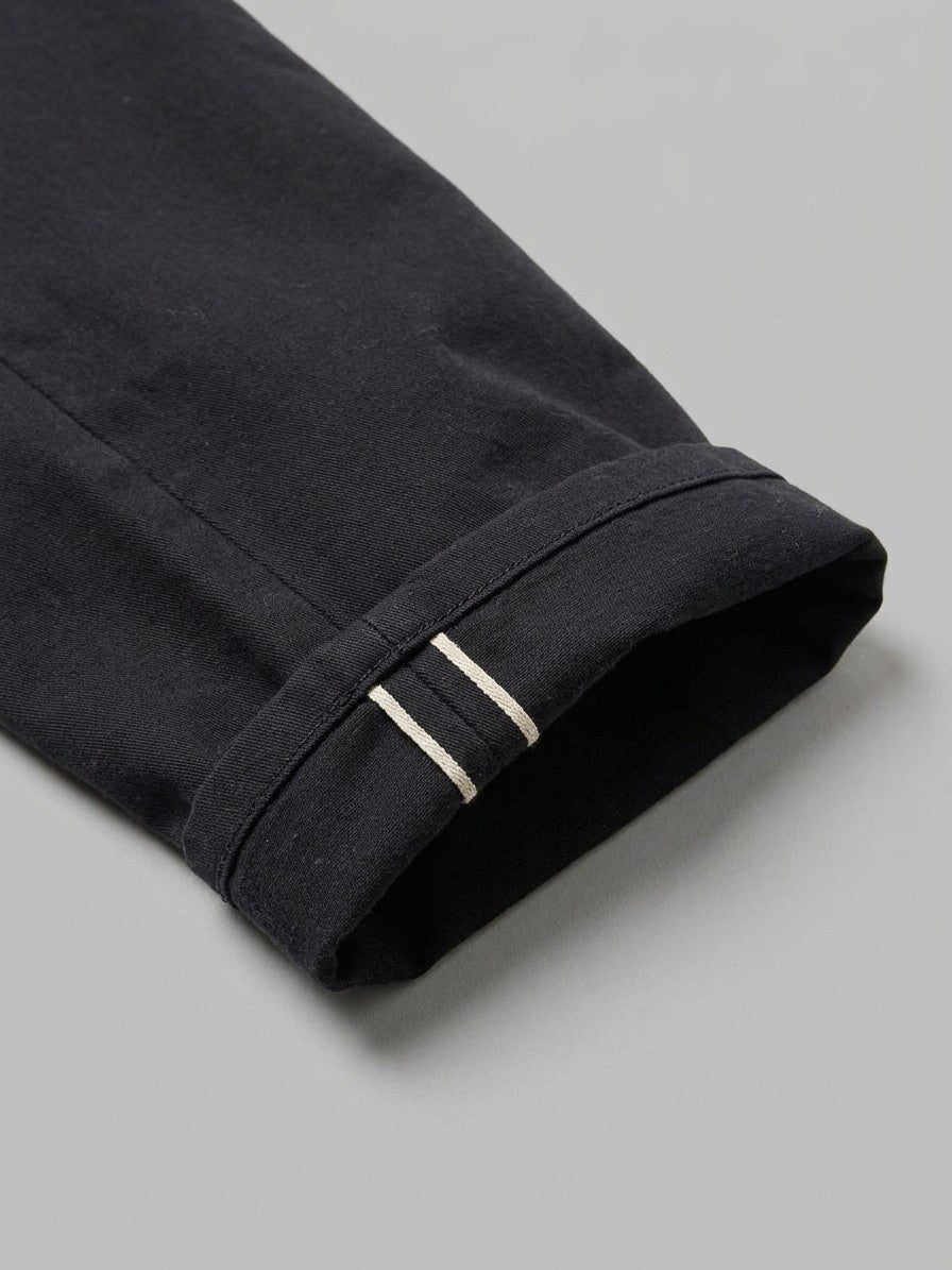 Torino Men's Stretch Chinos — black — detail-2