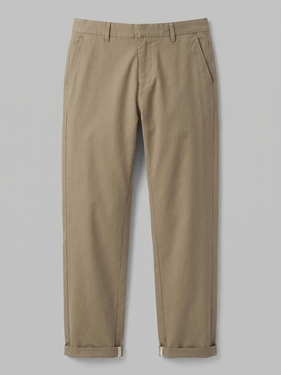 Torino Men's Stretch Chinos — khaki — packshot