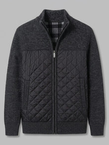 Gilet zippé à empiècements matelassés Trieste pour homme