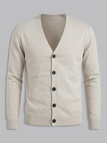 Verbania Men's V-Neck Button Knit Cardigan