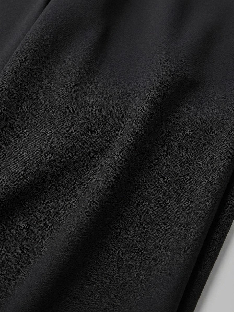 Verona Men's Stretch Tailored Trousers — black — detail